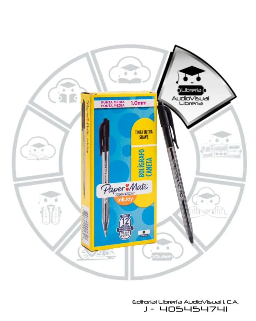 [BOD12] BOLIGRAFO PM INKJOY RETRACTIL NEGRO 12