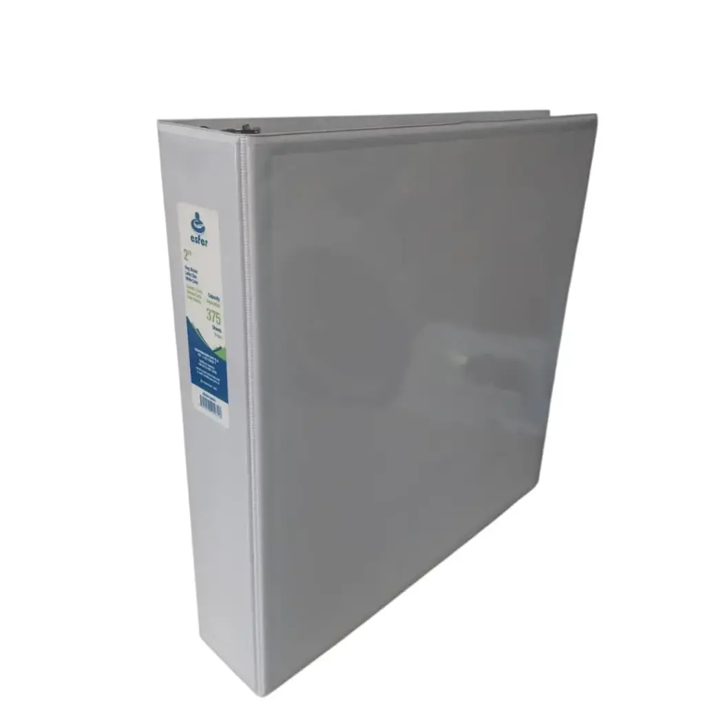 CARPETA 3AROS 2" CARTA BLANCA  