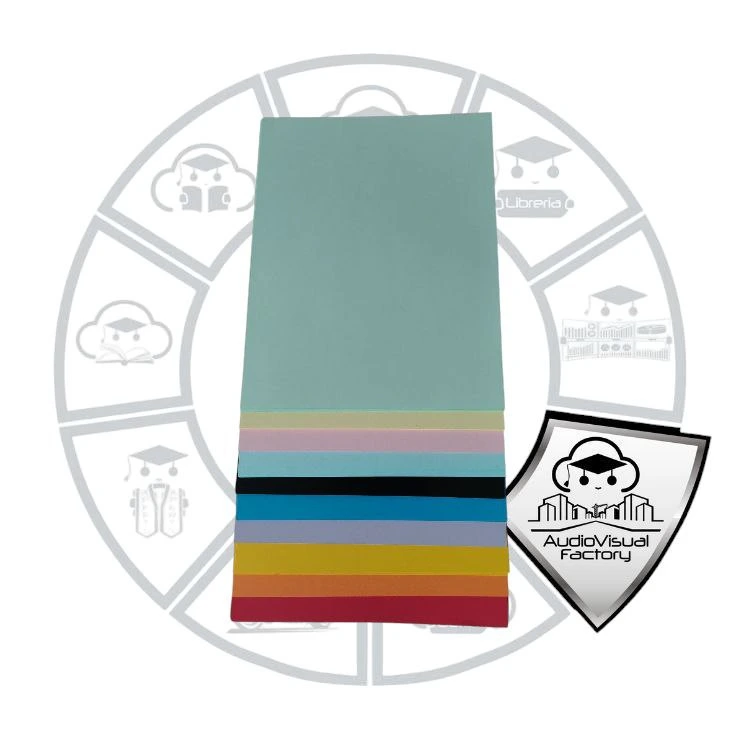 CARTULINA COLORES CARTA AV 100U