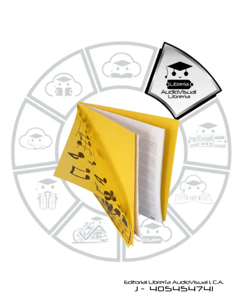 [HOP8] CUADERNO PENTAGRAMADO AV