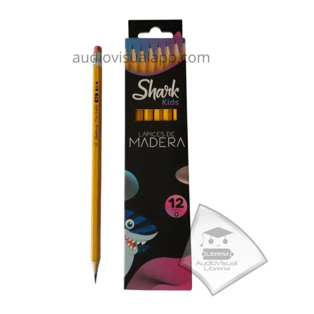 LAPIZ GRAFITO SHARK 12