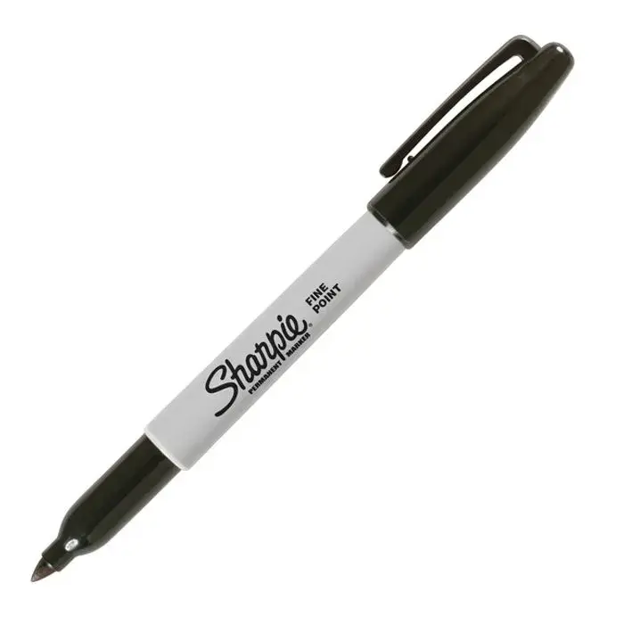 MARCADOR PERMANENTE PUNTA FINA UNICOLOR SHARPIE UNIDAD