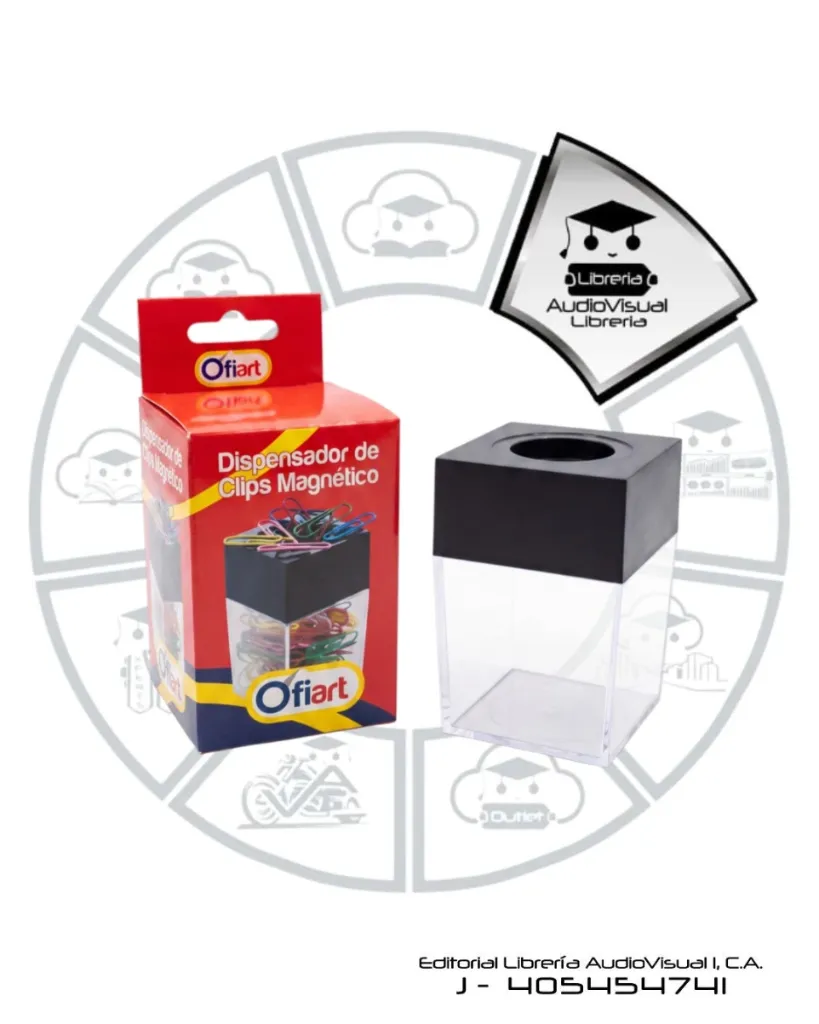 [POCM] PORTA CLIPS MAGNETICO    