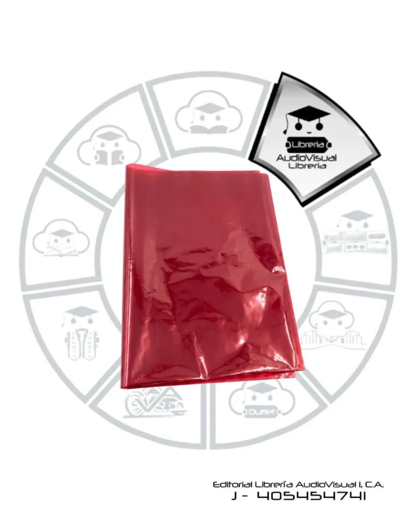 PAPEL CELOFAN 70*100 ROJO OK 50