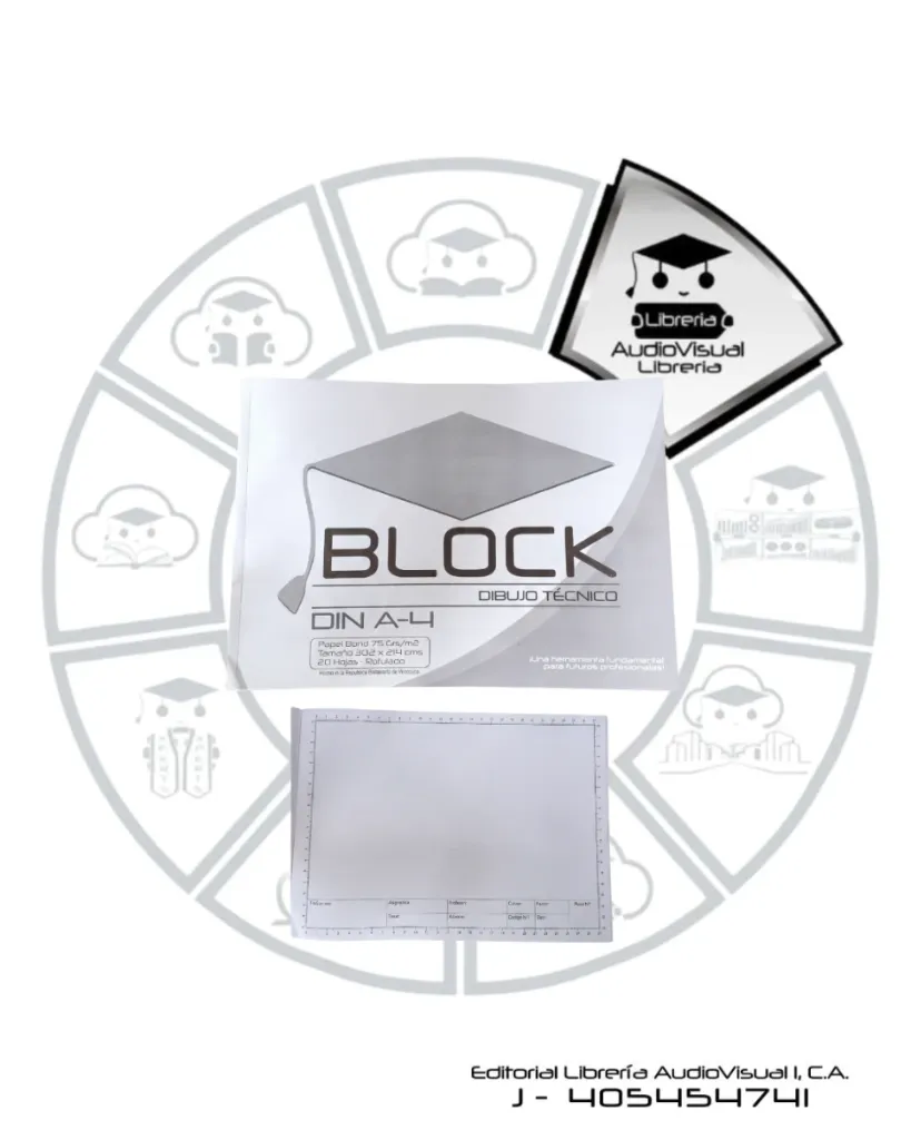 BLOCK DIN A4 ROTULADO
