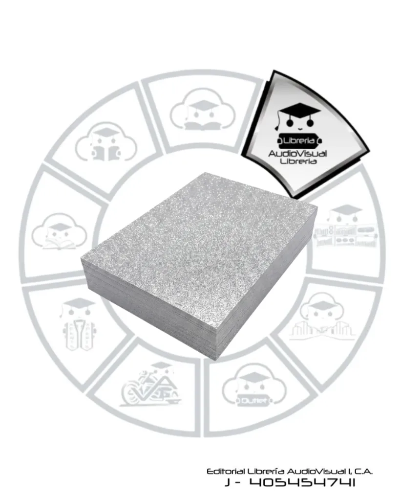 FOAMY ESCARCHADO CARTA PLATA SYSABE EMPQ 10