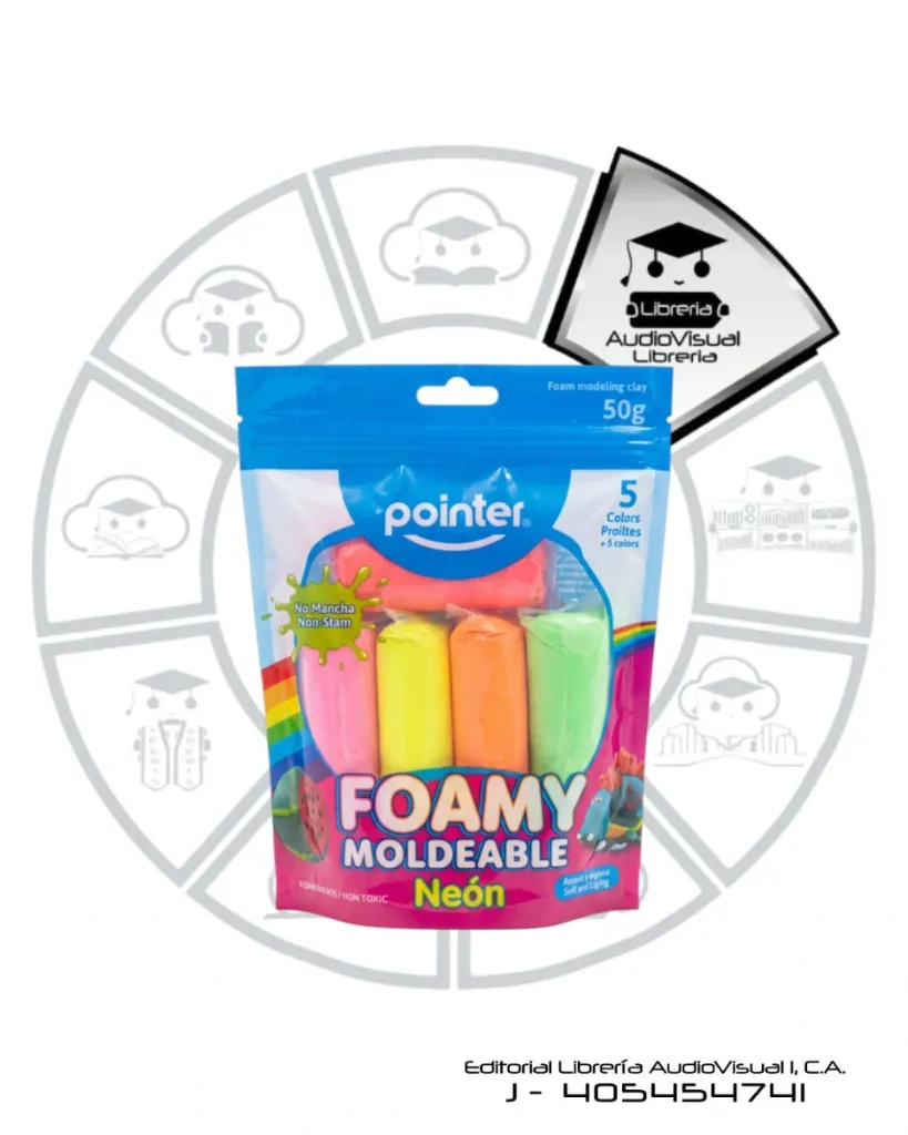 FOAMY MOLDEABLE NEON POINTER 5