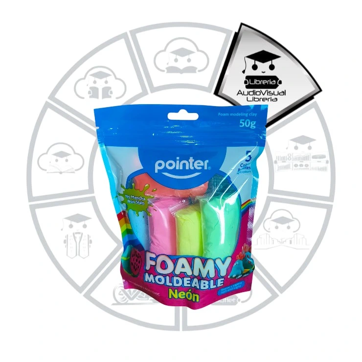 FOAMY MOLDEABLE NEON POINTER 5