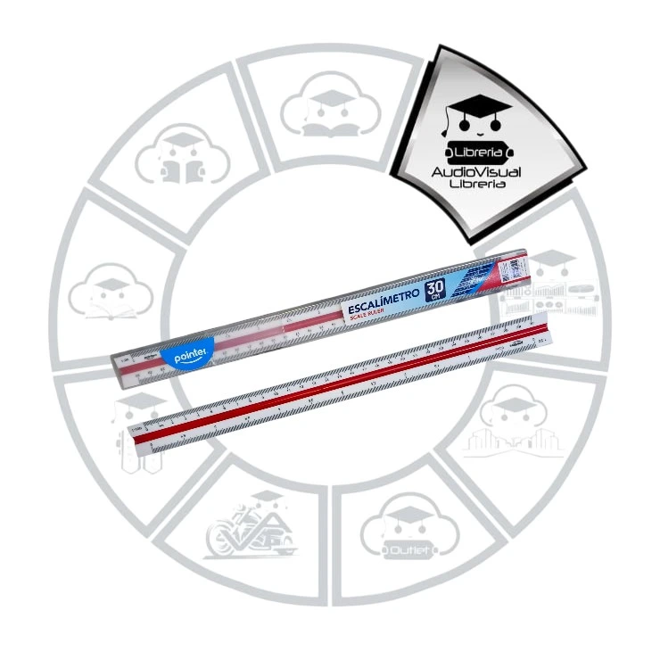 ESCALIMETRO PLASTICO 30CM