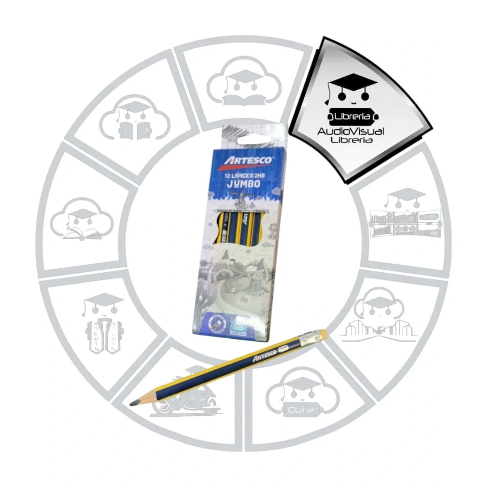 LAPIZ GRAFITO JUMBO ARTESCO
