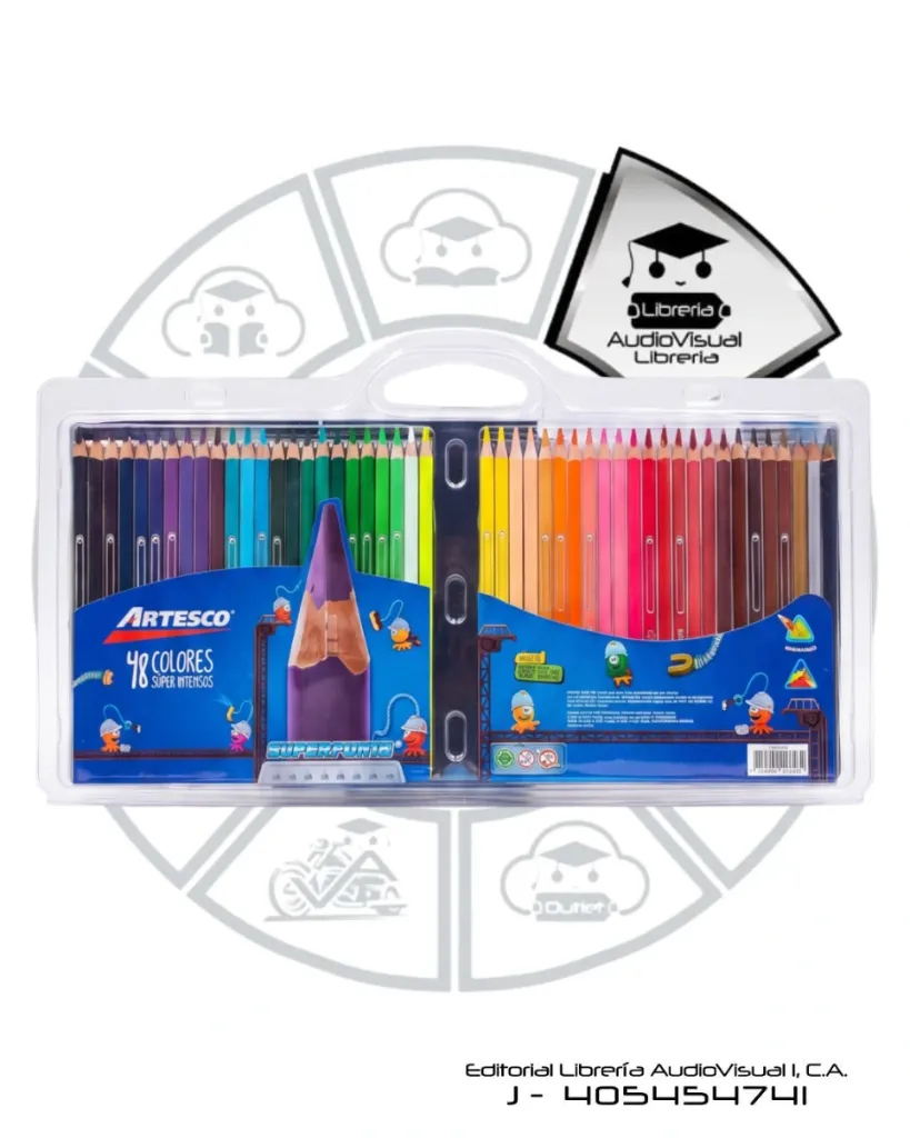 COLORES TRIANGULARES LARGOS ARTESCO 48
