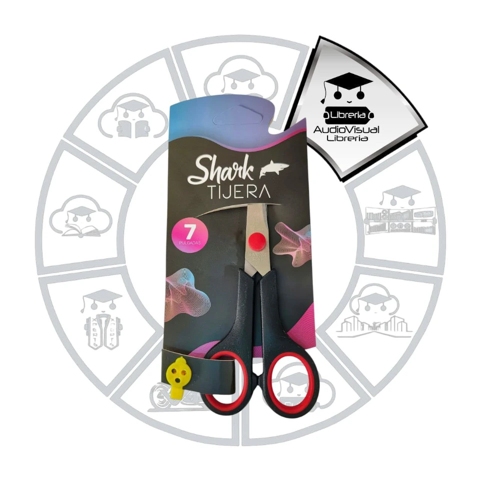 TIJERA DE OFICINA "7" SHARK