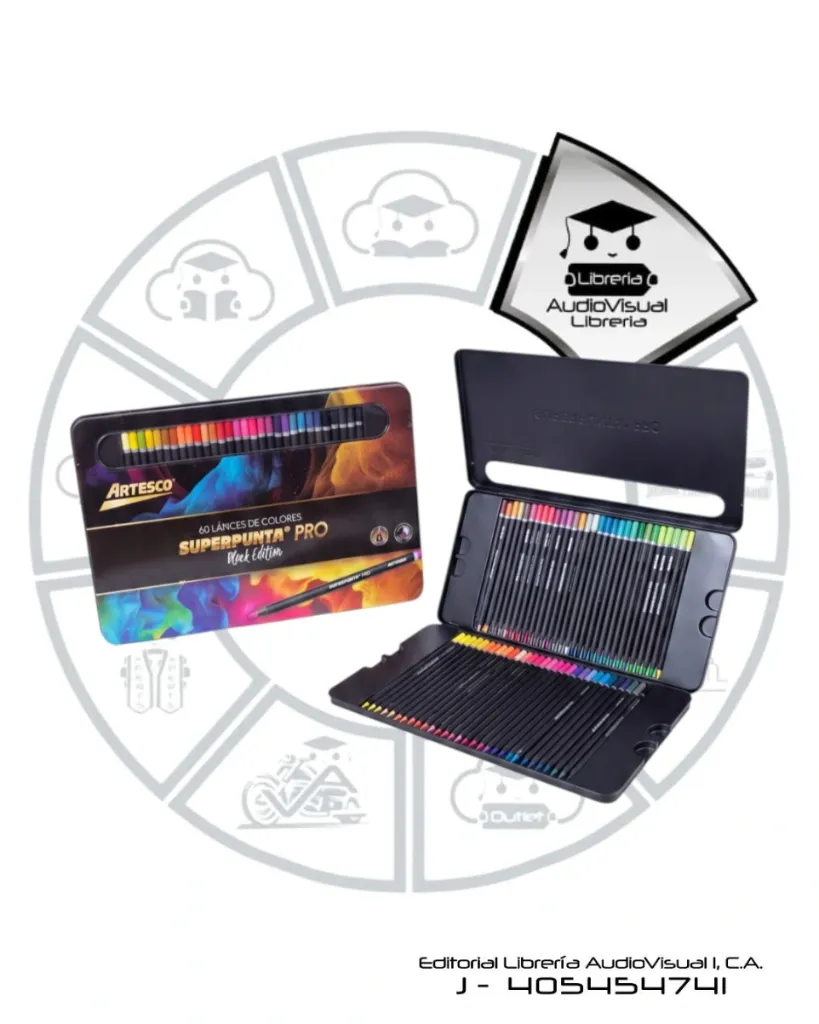 [TIP1/SI] COLORES REDONDOS TECNICOS PRO ARTESCO 60