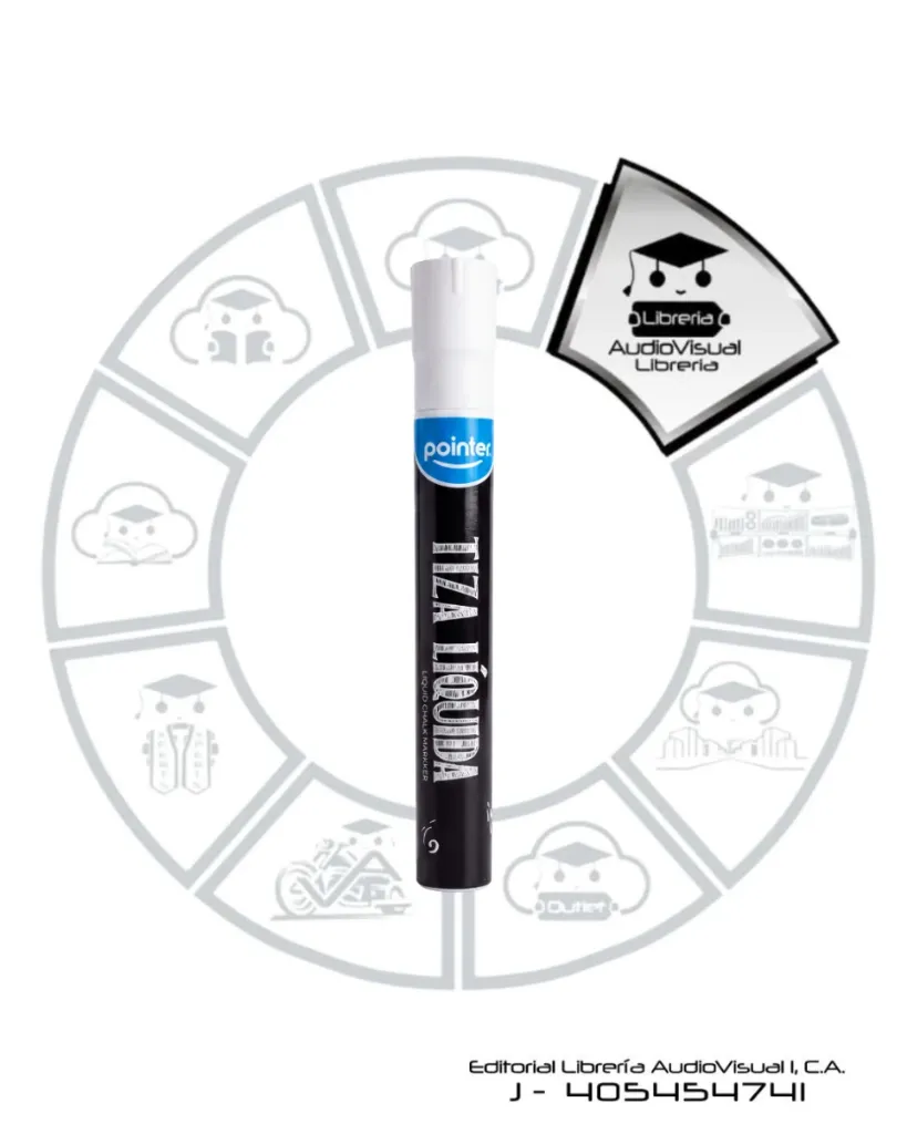 [TILBPOU] TIZA LIQUIDA BLANCA POINTER UNIDAD