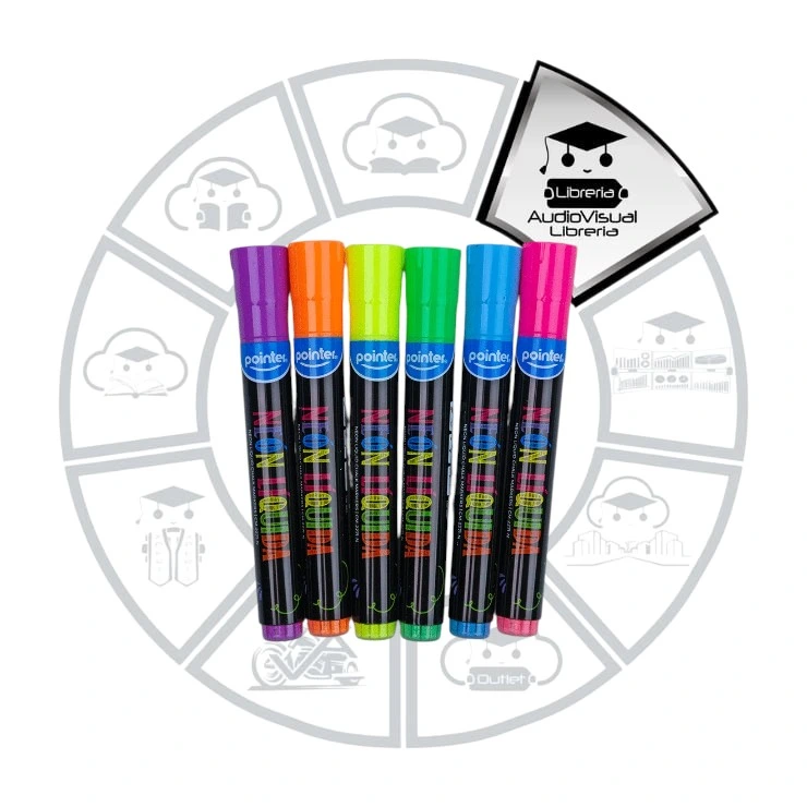 TIZA LIQUIDA NEON POINTER 6