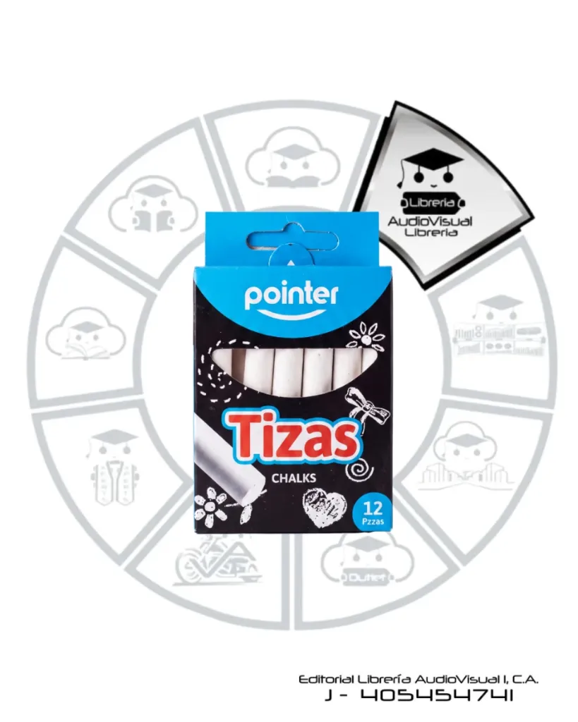 [TIBPO1] TIZAS BLANCAS POINTER 12