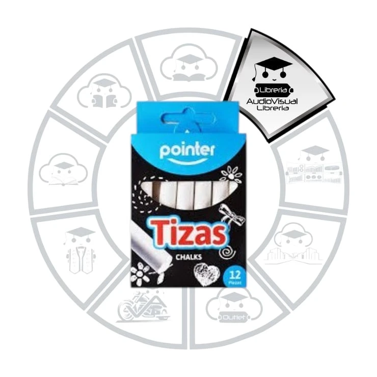 TIZAS BLANCAS POINTER 12
