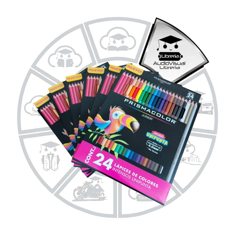 COLORES REDONDOS PRISMACOLOR 24