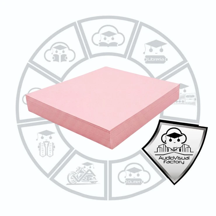 CARTULINA CARTA ROSADA 150GRS AV 100U