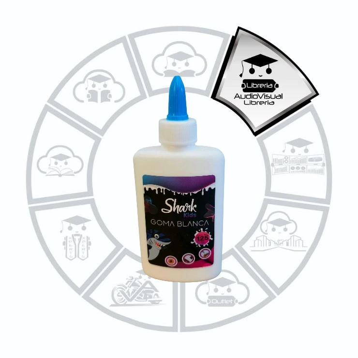 [PEL1SK] PEGA LIQUIDA 125ML SHARK KIDS