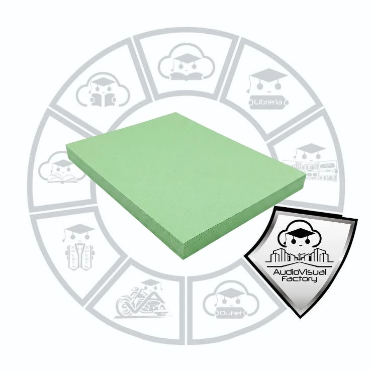 [4132161] CARTULINA CARTA VERDE 150GRS AV 100U