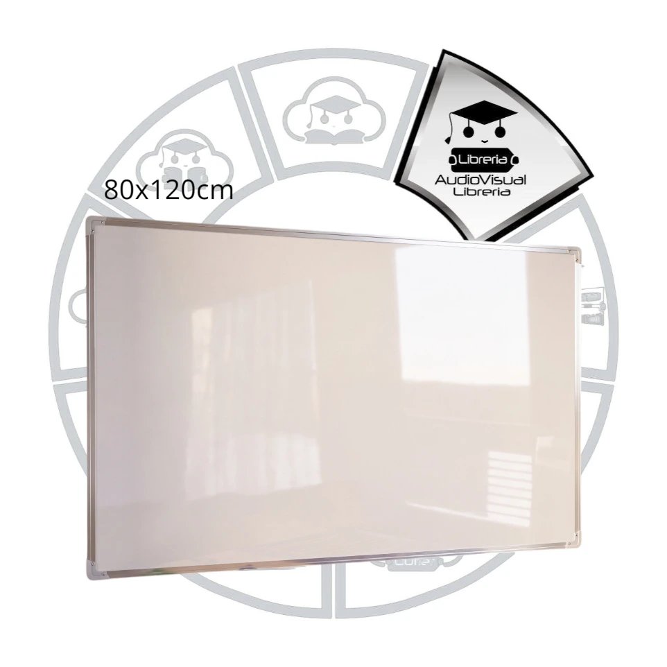 PIZARRA ACRILICA MARCO METAL 80*120