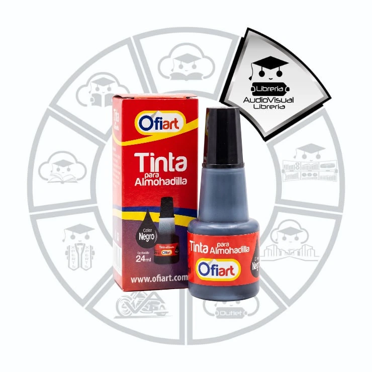 [EGP-22160] TINTA ALMOHADILLA NEGRA 24ML OF/PR