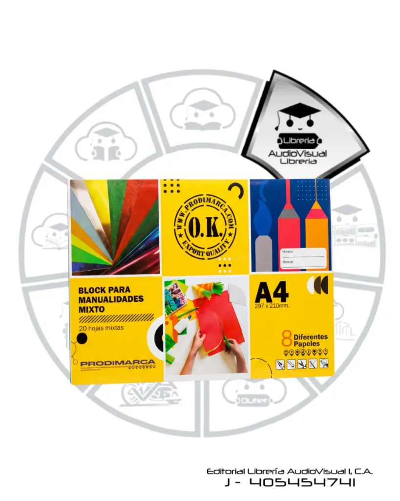 BLOCK P/MANUALIDADES MIXTO 20H