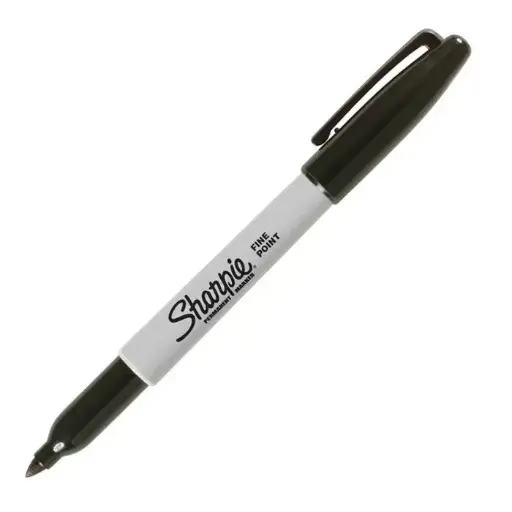 [MAPPUSHUN] MARCADOR PERMANENTE PUNTA FINA UNICOLOR SHARPIE UNIDAD